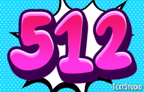 512 Text Effect