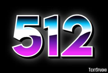 512 Text Effect