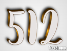 512 Text Effect