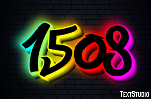 1508 Tekst effect