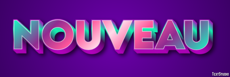 Nouveau Effet de Texte