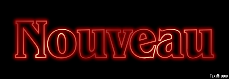 Nouveau Effet de Texte