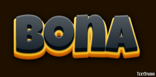 Bona Texteffekt