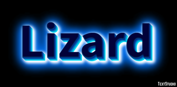 Lizard Efekt tekstowy