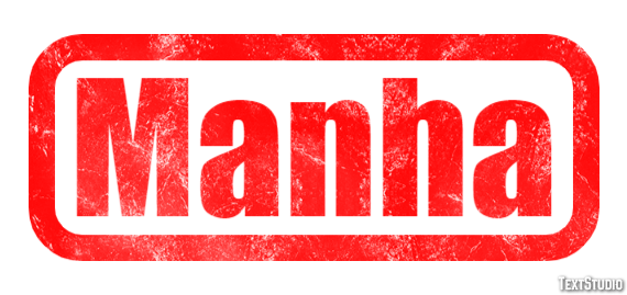 Manha Effetto testo