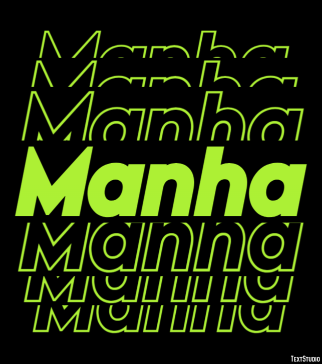 Manha Text Effect