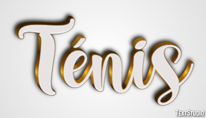 Ténis Tekst effect