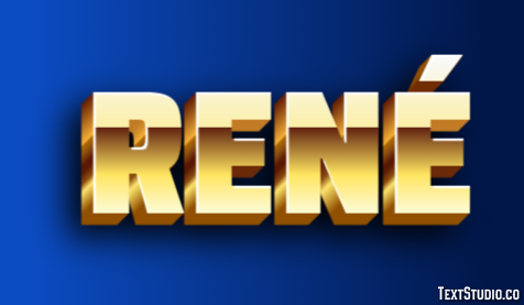 René テキスト効果