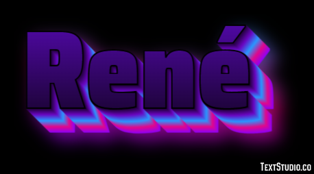 René テキスト効果