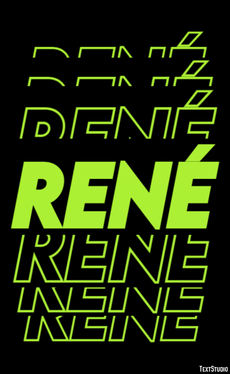 René Texteffekt