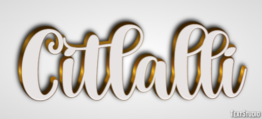 Citlalli Text Effect