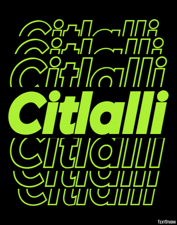 Citlalli Effet de Texte