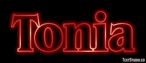 Tonia Effetto testo
