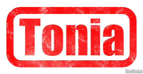 Tonia Effetto testo
