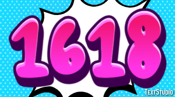 1618 Efecto de Texto