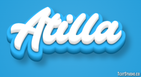 Atilla Texteffekt