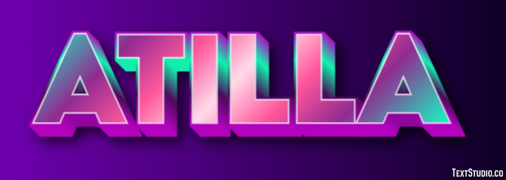 Atilla Texteffekt