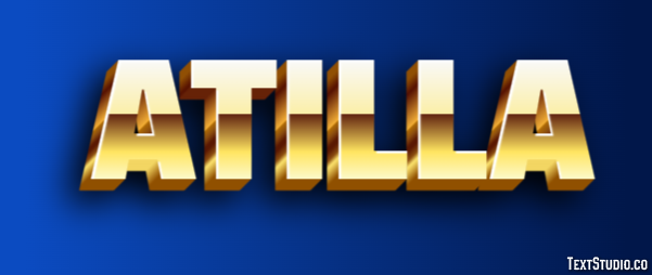 Atilla Texteffekt