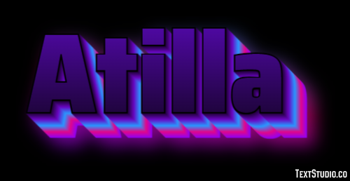 Atilla Texteffekt