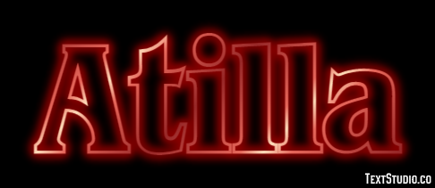 Atilla Texteffekt