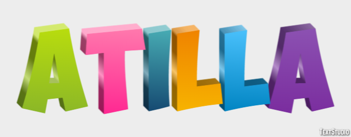 Atilla Texteffekt
