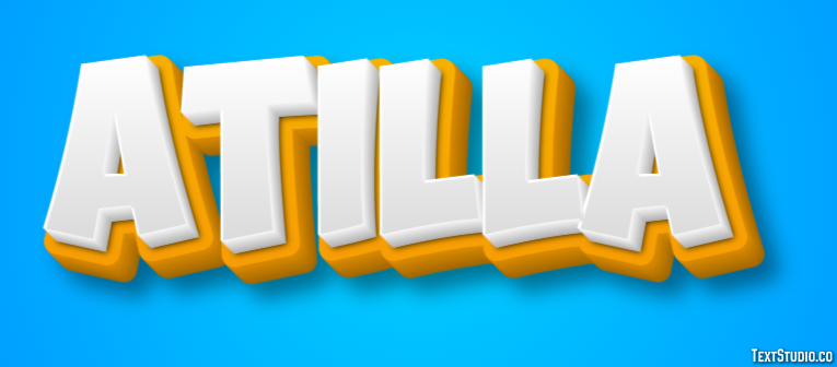 Atilla Texteffekt