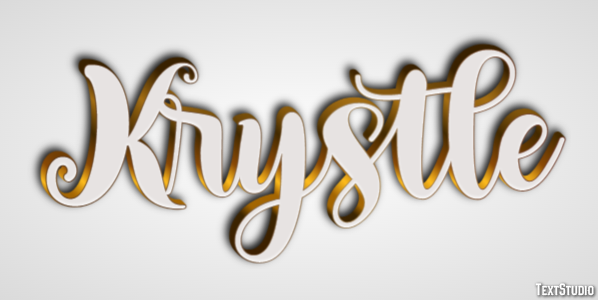 Krystle Text Effect