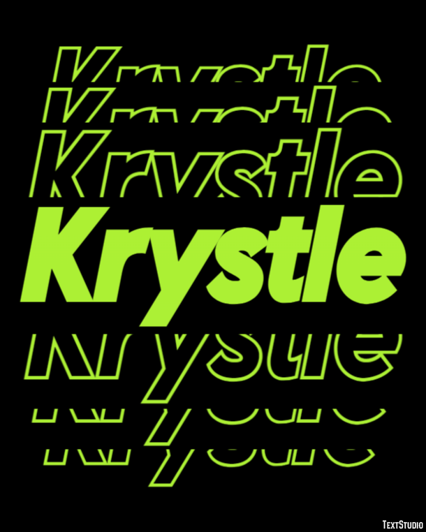 Krystle Text Effect