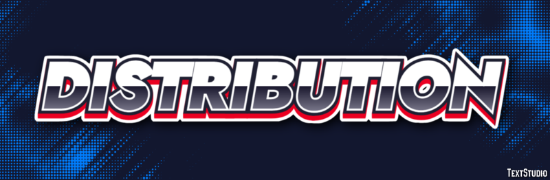 Distribution Efecto de Texto