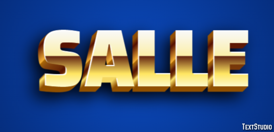 Salle Эффект текста