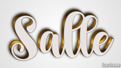 Salle Effet de texte