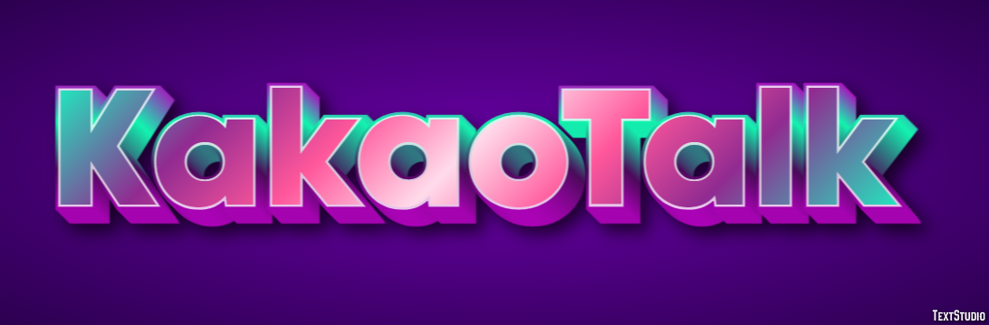KakaoTalk Texteffekt