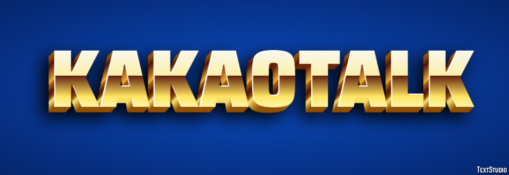 KakaoTalk Efekt tekstowy