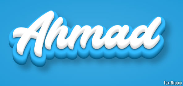 Ahmad Эффект текста