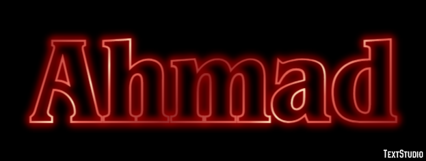 Ahmad Эффект текста