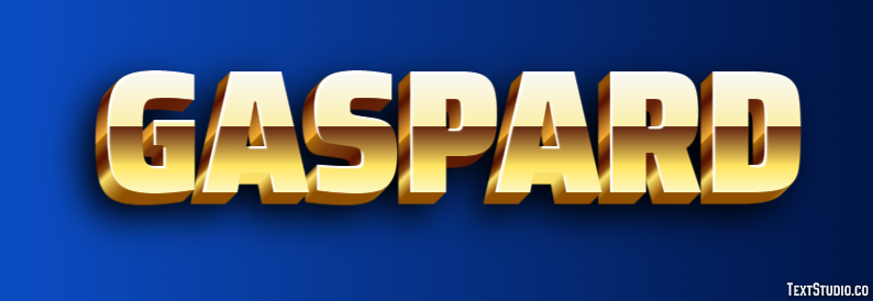 Gaspard Text effect