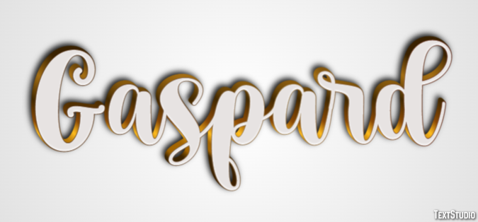Gaspard Efecto De Texto Y Dise o De Logotipos Nombre gaspard-efecto-de-texto-y-dise-o-de-logotipos-nombre