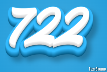 722 Text Effect