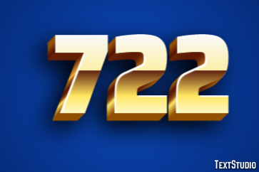 722 Text Effect