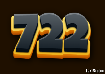 722 Text Effect