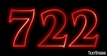 722 Text Effect