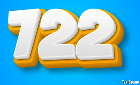 722 Text Effect