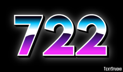 722 Text Effect