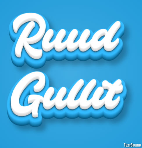 Ruud Gullit Text Effect