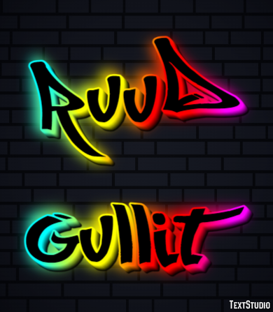 Ruud Gullit Text Effect