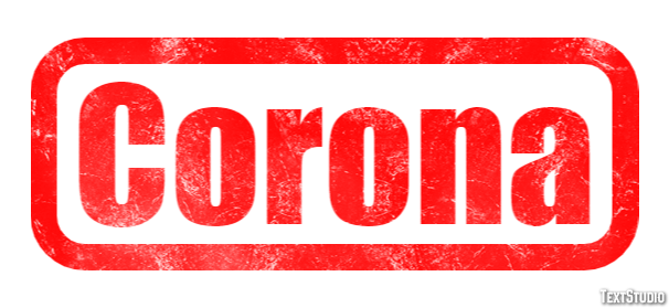 Corona Text Effect