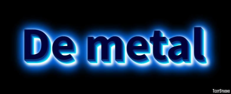 De metal Text Effect