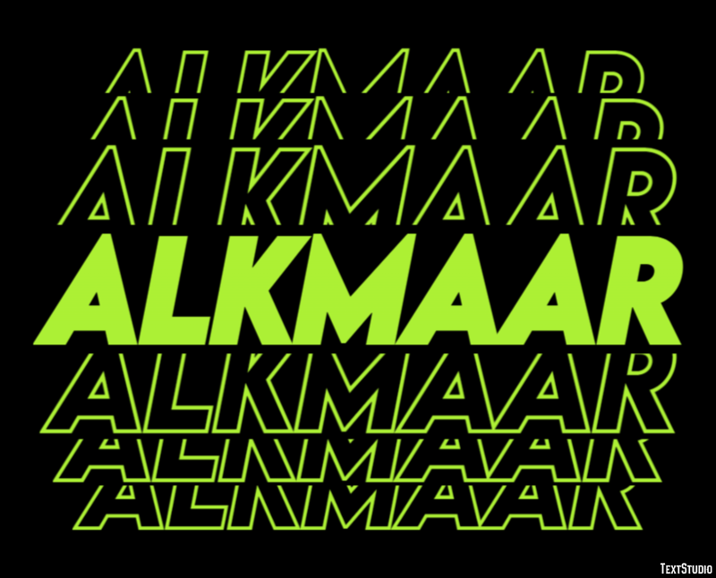 Alkmaar Efekt tekstowy