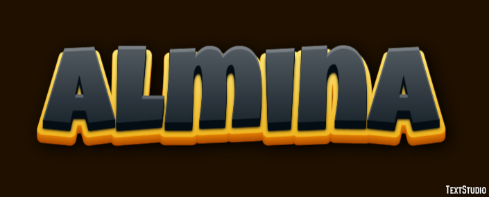 Almina Text Effect