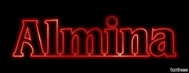 Almina Text Effect